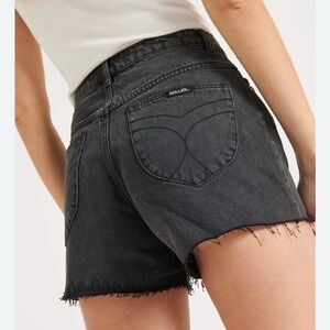 ROLLA'S Women's Charcoal Jean Shorts